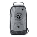 Football Boot Bags for Kids - Durable Personalized Sports Bag with Custom Logo, Club Initial  & Number