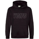 Personalized Football Player Team Kids/Adult Hoodies - Club Name Initials Outline