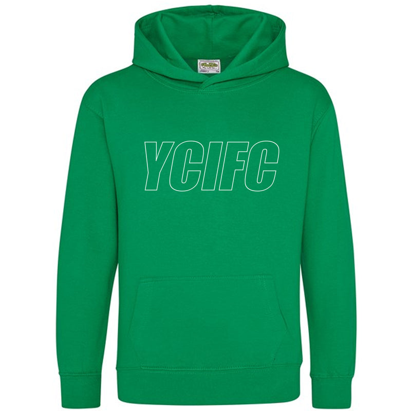 Personalized Football Player Team Kids/Adult Hoodies - Club Name Initials Outline