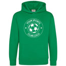 Personalized Football Player Team Kids/Adult Hoodies - Club Logo