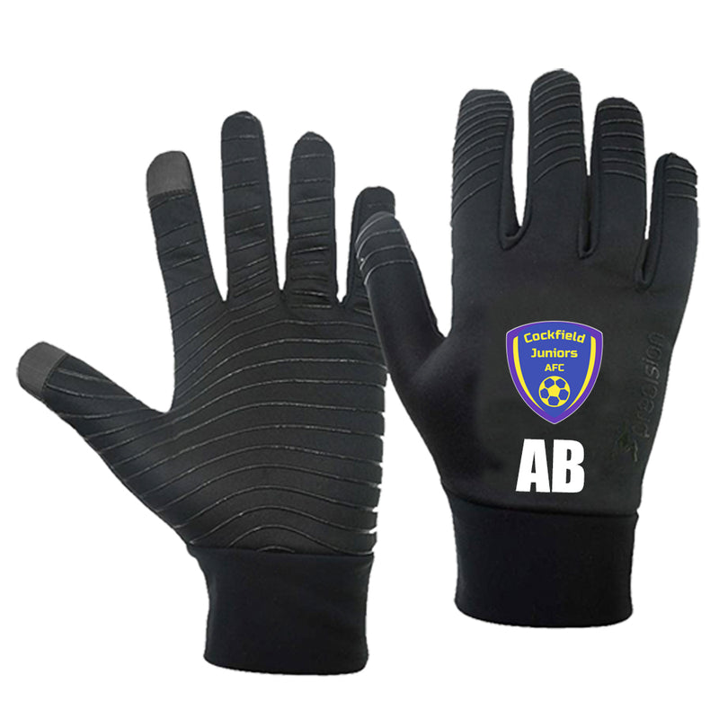 Cockfield Juniors FC Tech Training Gloves - JUNIORS