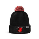 DB COACHING ACADEMY BLACK BLANK Bobble Hat - ONE-SIZE