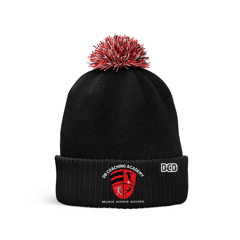 DB COACHING ACADEMY BLACK BLANK Bobble Hat - ONE-SIZE