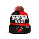 DB COACHING ACADEMY BLACK Bobble Hat - ONE-SIZE