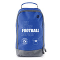 Football Boot Bags for Kids - Eat Sleep Football Repeat - Durable Personalized Sports Bag with Custom Logo & Number
