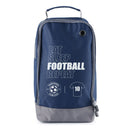 Football Boot Bags for Kids - Eat Sleep Football Repeat - Durable Personalized Sports Bag with Custom Logo & Number