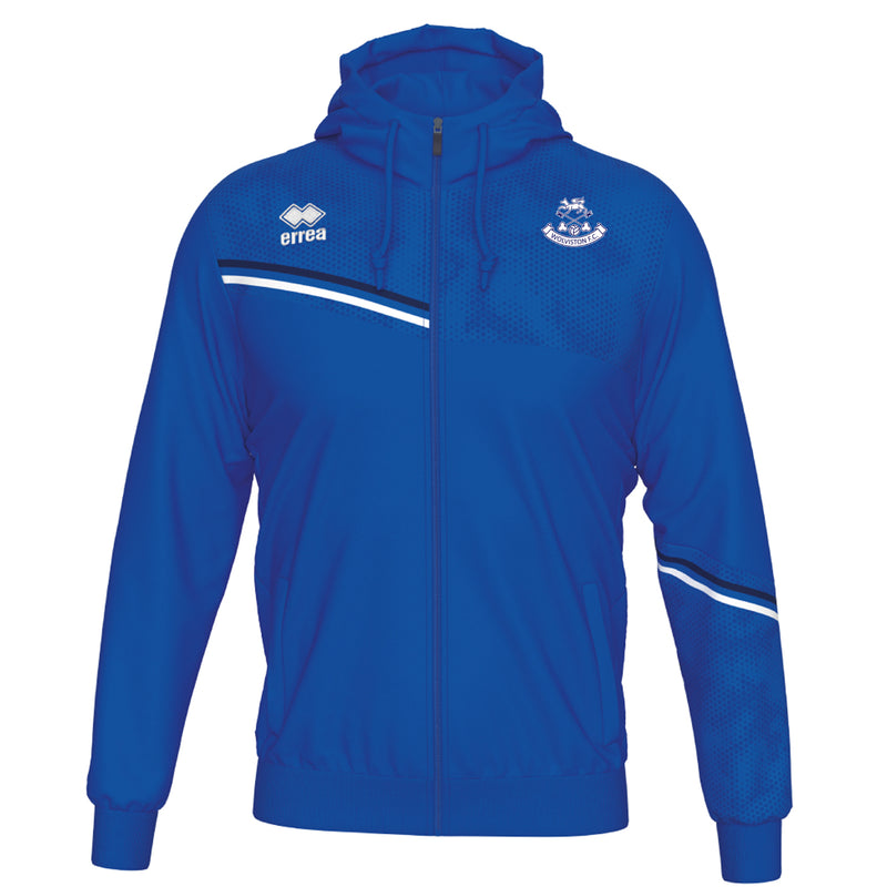 Wolviston Errea Eber Full Zip Hoody - JUNIOR (Royal)
