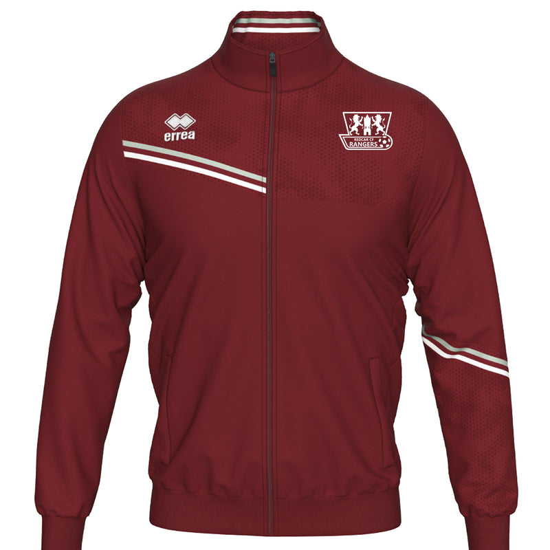 Redcar CF Rangers Errea Erik Full Zip Jacket - JUNIOR (Burgundy)