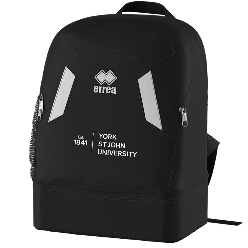 York St John University Black Booker Rucksack - Staff