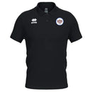 Thornaby FC Errea Evo Polo Shirt - COACHES (Black)