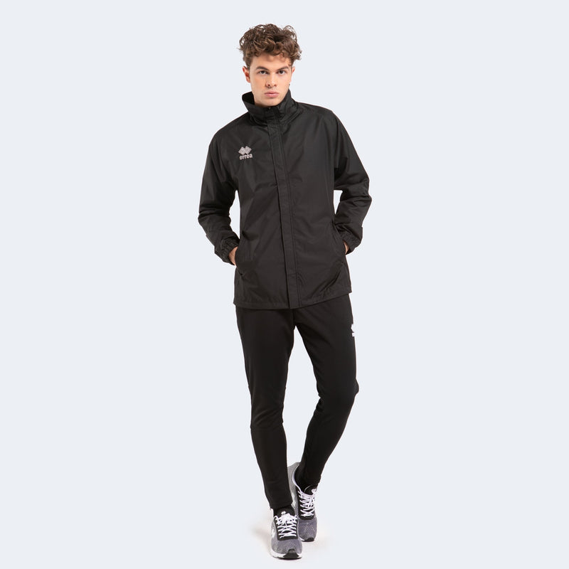 Horden FC Syun Errea Black Rain Coat - JUNIORS