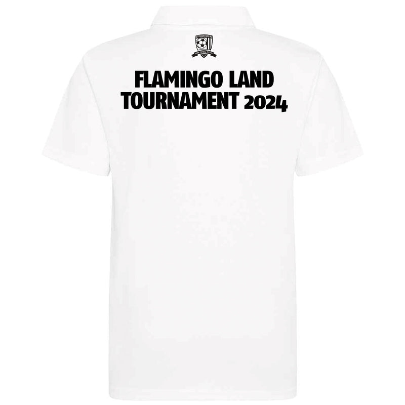 Flamingo Land Tournament 2024 Presentation Polo - Arctic White
