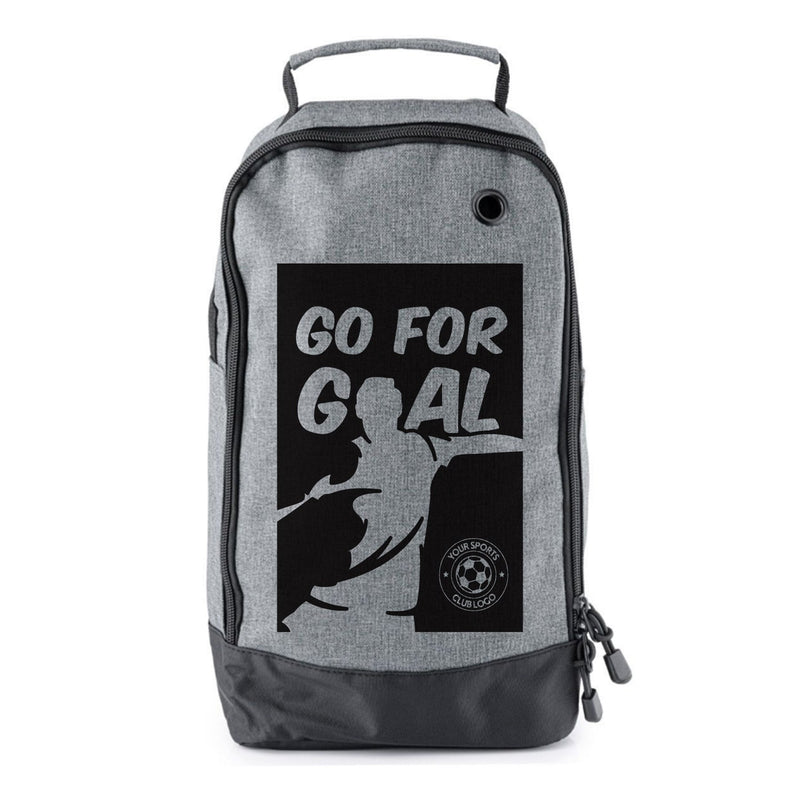 Football Boot Bags for Kids - Go For Goals - Durable Personalized Sports Bag with Custom Logo