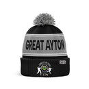 GREAT-AYTON Custom BLUE Bobble Hat - ONE-SIZE