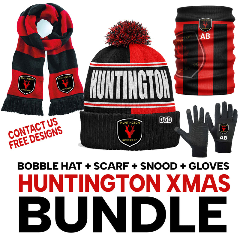 CUSTOM Any Team or Colour BUNDLE Box - Hat Scarf Snood Gloves