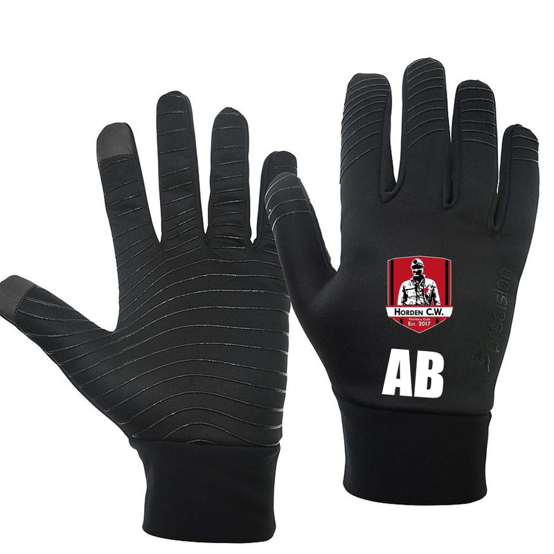 Horden Community Welfare FC Tech Training Gloves - JUNIORS