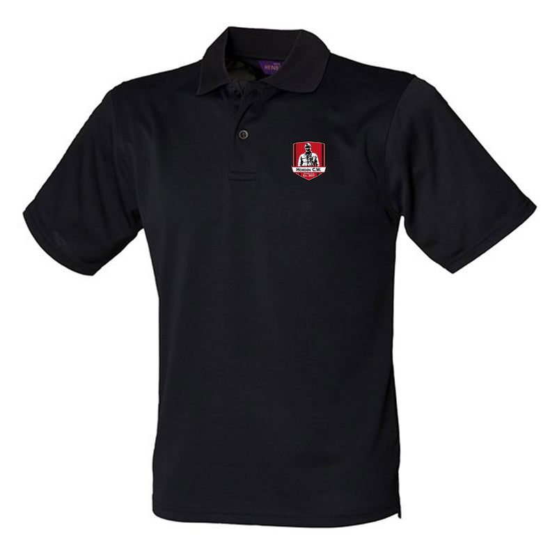 Horden CW FC Golf Polo Shirt - ADULTS Black