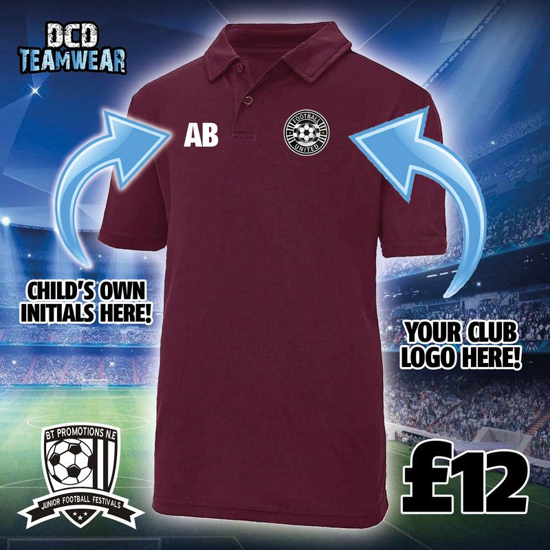 Flamingo Land Tournament 2024 Presentation Polo - ADULT (Burgundy)