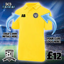 Flamingo Land Tournament 2024 Presentation Polo - JUNIOR (Yellow)