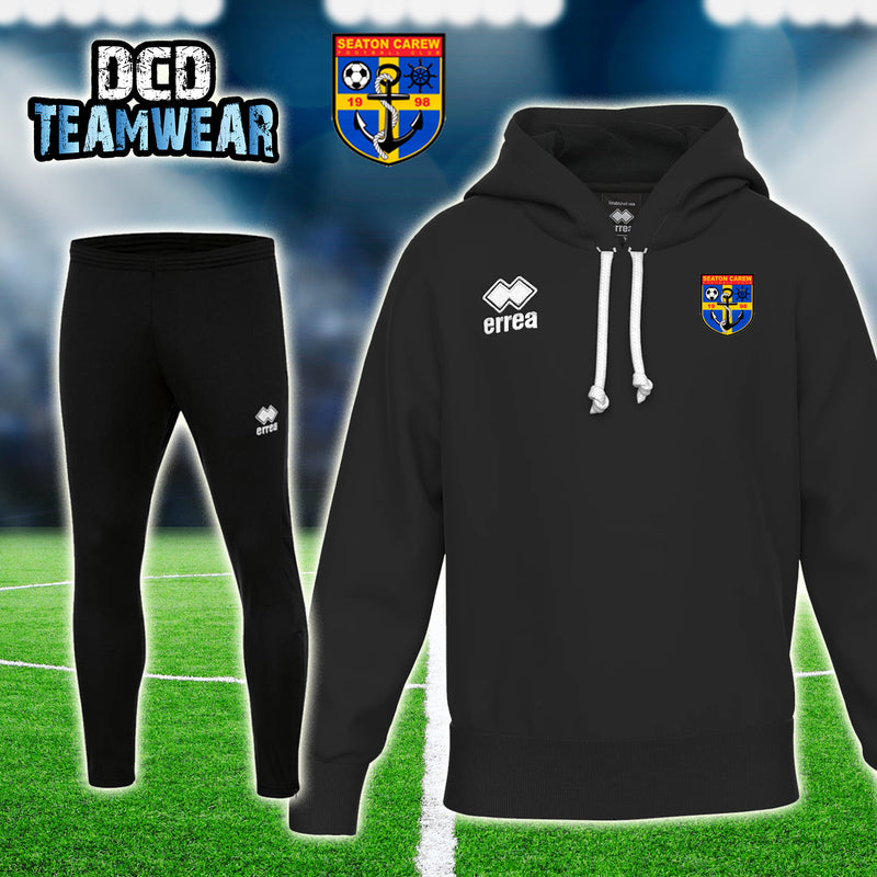 Seaton Carew FC Errea Jonas and Flann Bundle - JUNIOR (Black)