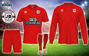 JB Soccer Coaching Errea Marvin & Madison Bundle - ADULT (Red)