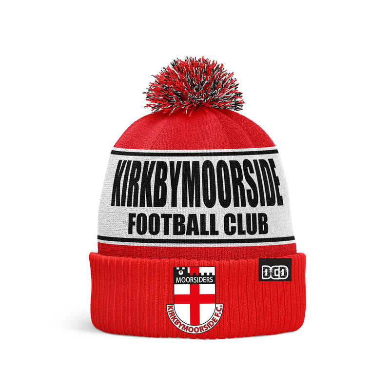 Kirkbymoorside FC Custom Bobble Hat - One Size