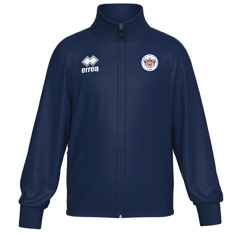 Thornaby FC Errea Kurt Full Zip Jacket - JUNIOR (Navy)