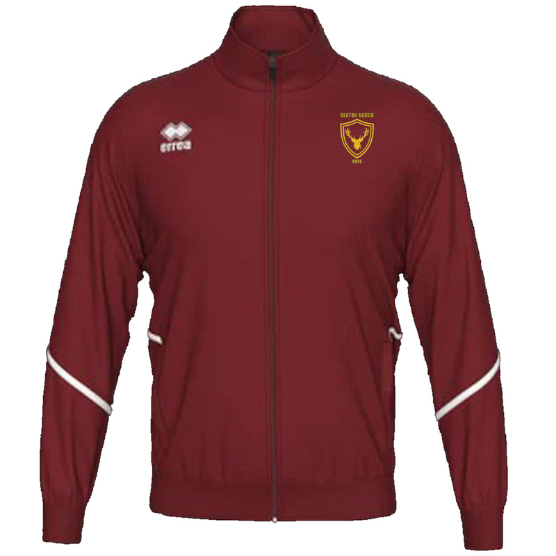 Seaton Carew Rugby (SCRUFS) Errea Marlon Full Zip Jacket - JUNIOR (Burgundy)