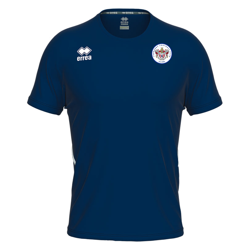 Thornaby FC Errea Marvin Shirt - JUNIOR (Navy)