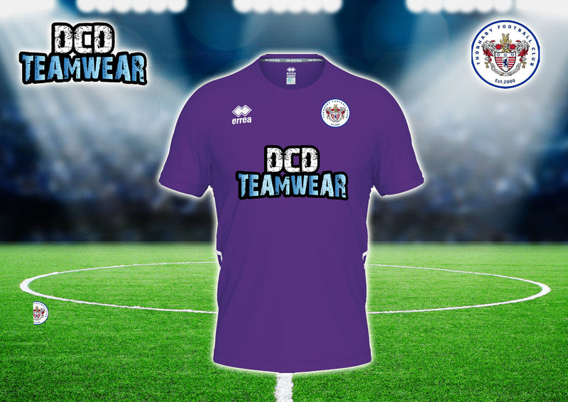 Thornaby FC Errea Marvin Replica Away Shirt - ADULTS (Purple)