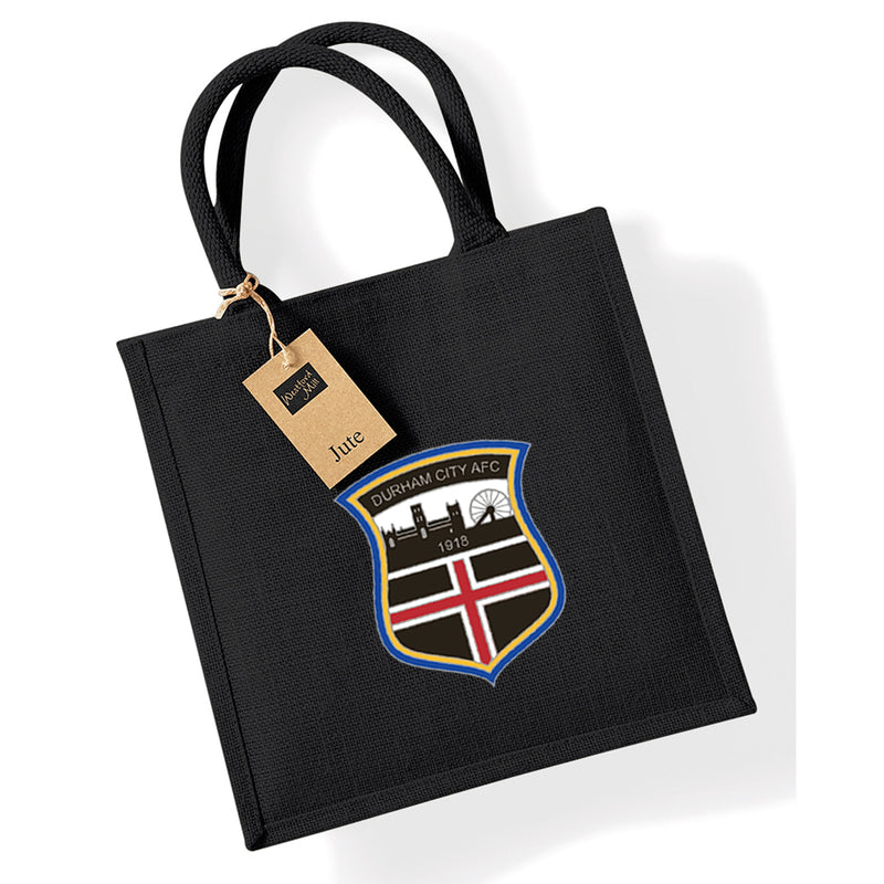 Durham City FC Jute Shopping bag Midi Black