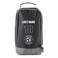 Football Boot Bags for Kids - Durable Personalized Sports Bag with Horizontal Name, Custom Logo & Number