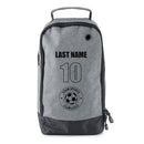 Football Boot Bags for Kids - Durable Personalized Sports Bag with Horizontal Name, Custom Logo & Number