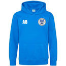 Dunscroft Warriors Sapphire Blue Hoody - Text Only
