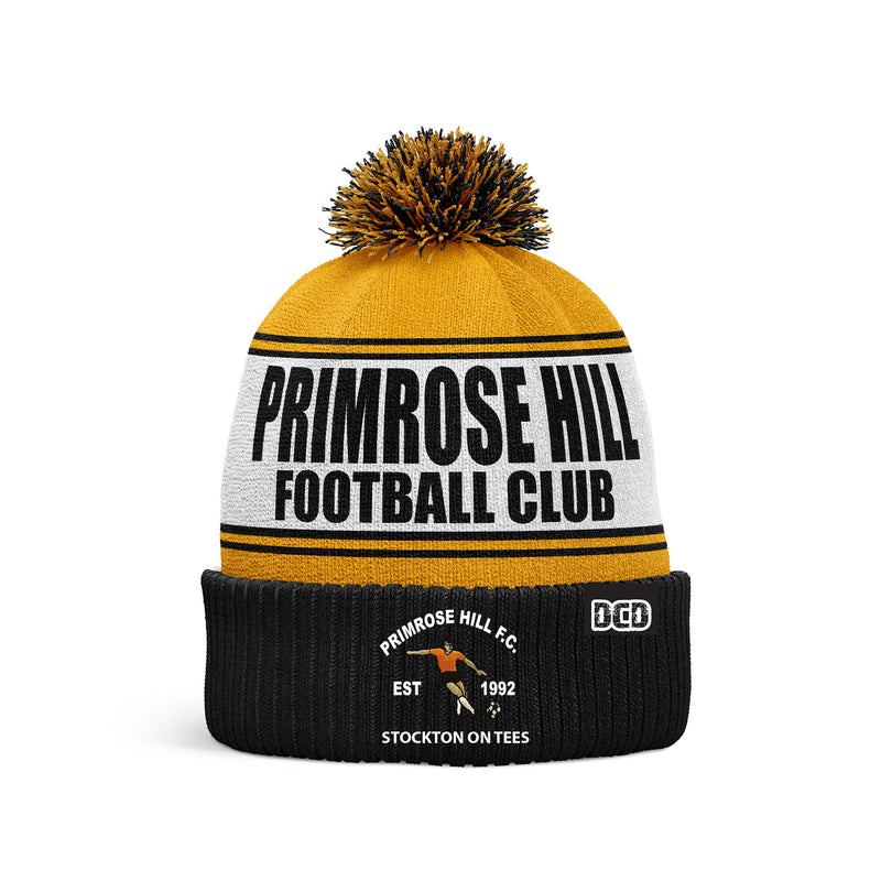 Primrose Hill FC Custom Bobble Hat - ONE SIZE ( SALE ITEM LIMITED STOCK)