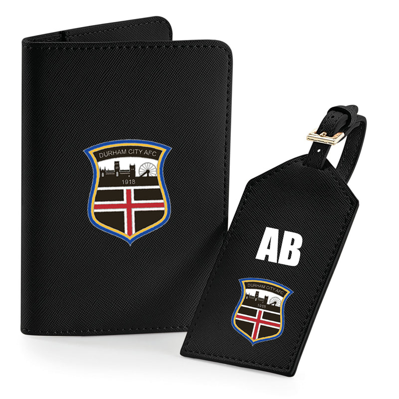 Official Durham City AFC Passport Holder and Luggage Tag