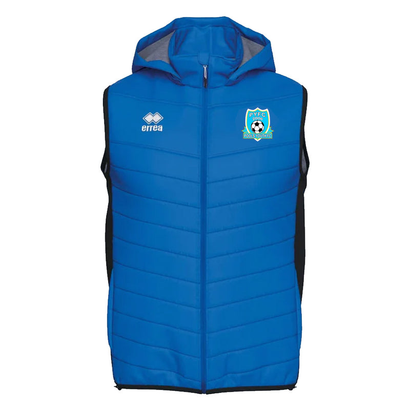 Pools Youth FC Errea Scozia Gilet Jacket - JUNIORS (Royal)
