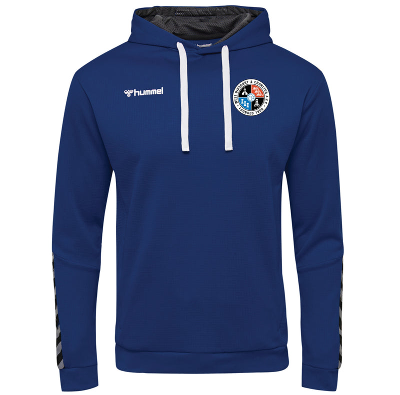 DCD Teamwear Football Hummel ROYAL BLUE Pro Leisure & Supporters Hoody
