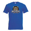Inclusive Darts League Official T-Shirt - Centre Chest Design (3 Colours)