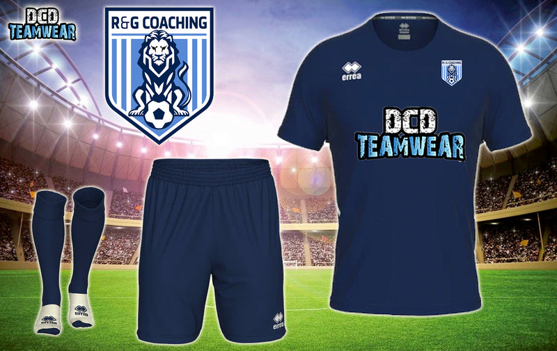 R&G Coaching Errea Marvin Playing Bundle - ADULTS (Navy)