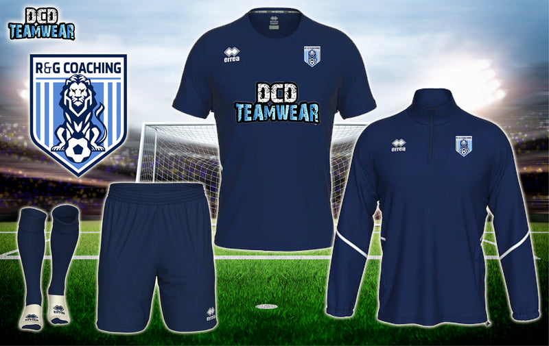 R&G Coaching Errea Marvin & Manfred Bundle - JUNIOR (Navy)