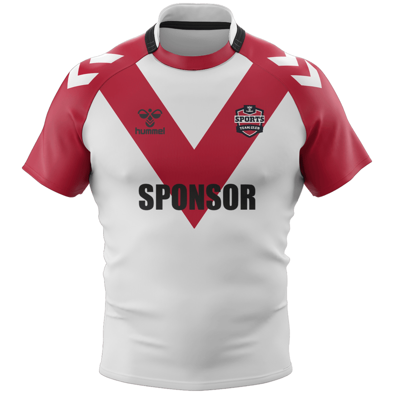 HUMMEL BESPOKE RUGBY LEAGUE SHIRT
