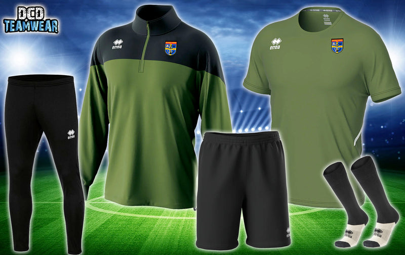 Seaton Carew FC Coaches Military Green Training Bundle - ADULTS