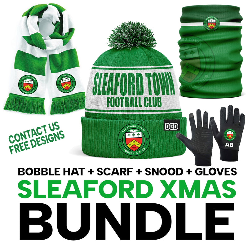 CUSTOM Any Team or Colour BUNDLE Box - Hat Scarf Snood Gloves