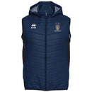York St John University SCOZIA Padded Gilet With Hood - Sports Student