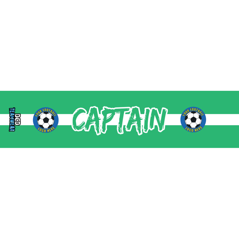Custom Captain's Armband - Design 1 (Green)
