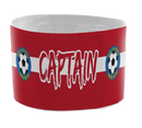 Custom Captain's Armband - Design 1 (Red)
