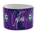 Custom Captain's Armband - Design 5 (Purple)