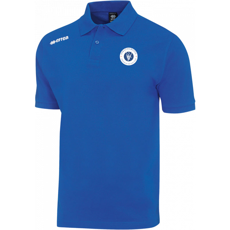 Strathgryffe Tennis Club Evo Cotton Polo Shirt - ADULTS-ROYAL