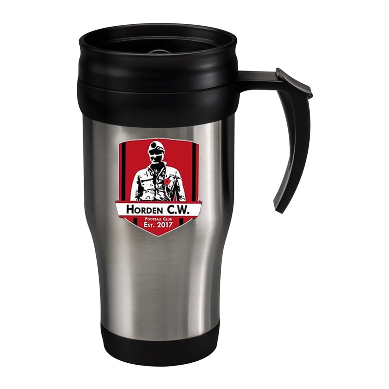 Horden Community Welfare FC Stainless Steel Travel Mug